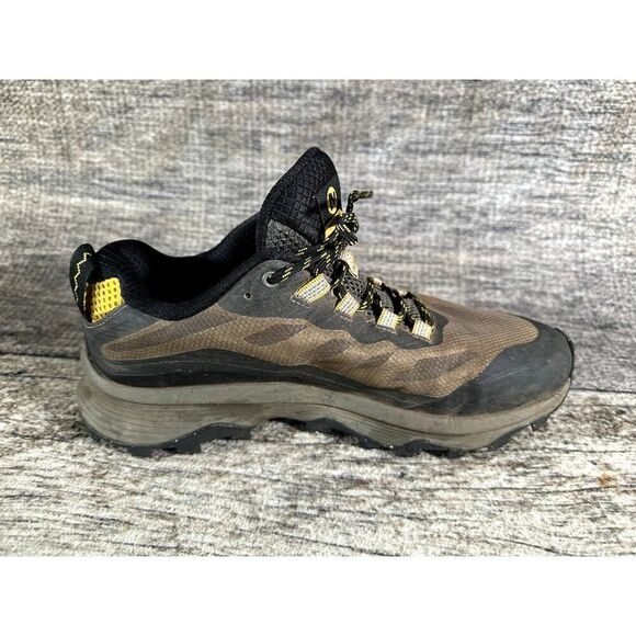 Merrell Mens Moab Speed J067087 Brown Black Hiking Trail Shoes Sneakers Size 8 - Picture 7 of 10